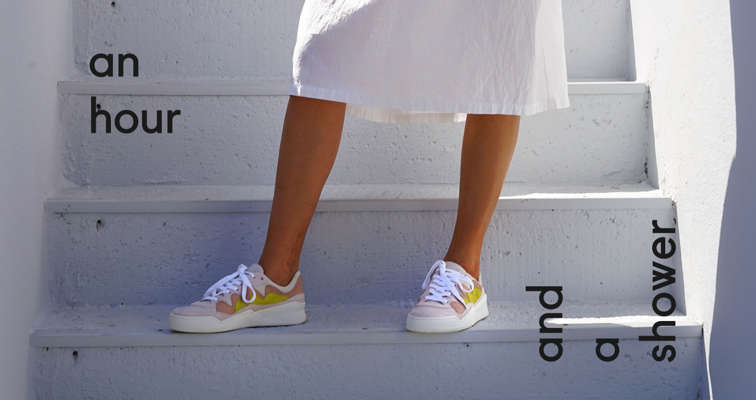 an hour and a shower — ecofriendly womens shoes